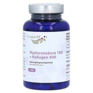 透明質酸100+膠原蛋白400膠囊120粒