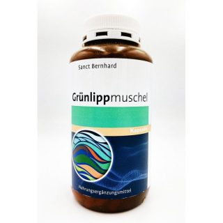 百年聖伯納德 Sanct Bernhard Grunlippmuschel-Kapseln 300 Kapseln 綠唇貽貝膠囊 300粒