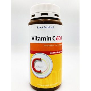 百年聖伯納德 Sanct Bernhard高單位 600mg 維他命C Supra膠囊180入