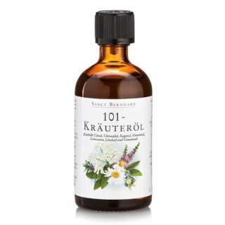百年聖伯納德 Sanct Bernhard草藥油 天然舒緩放鬆精油 101-Kräuteröl-100ml