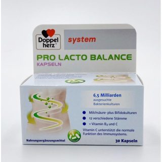 多寶雙心Doppelherz 益生菌 system Pro Lacto Balance 膠囊 30顆