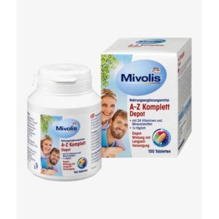 Mivolis 成人專用A-Z綜合維生素 礦物質微量元素100入